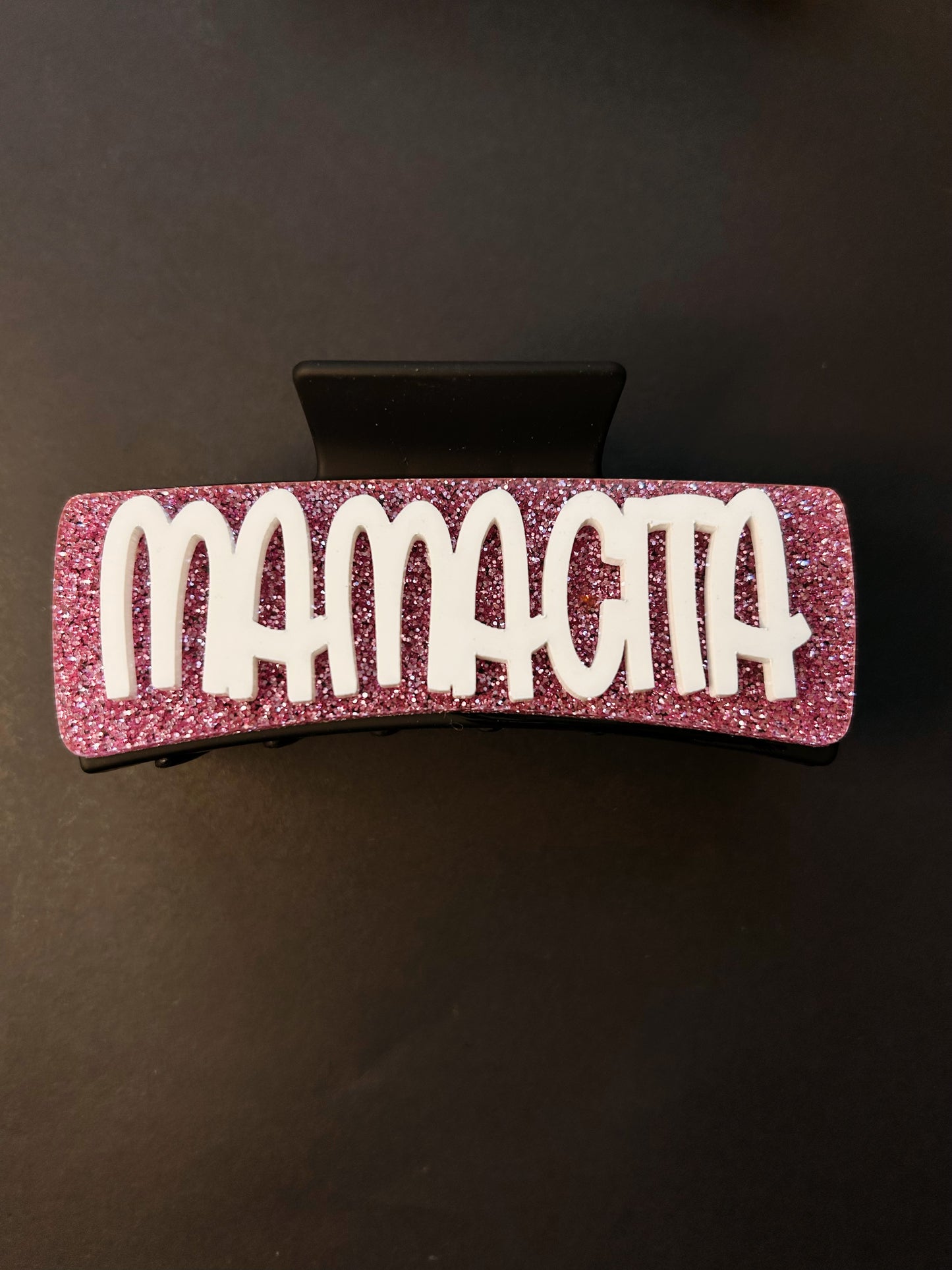 Pink glitter