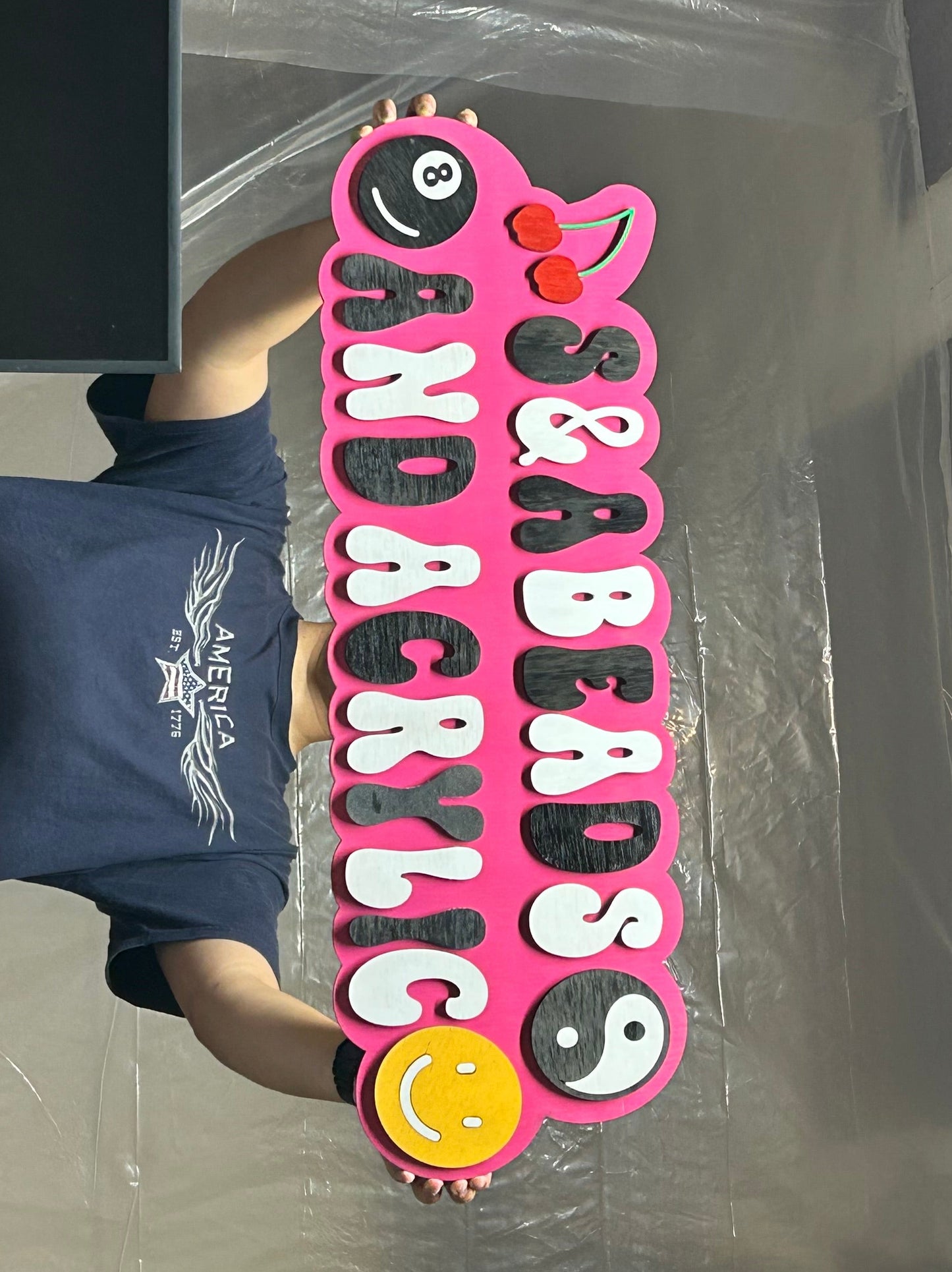 Freestyle Business Sign