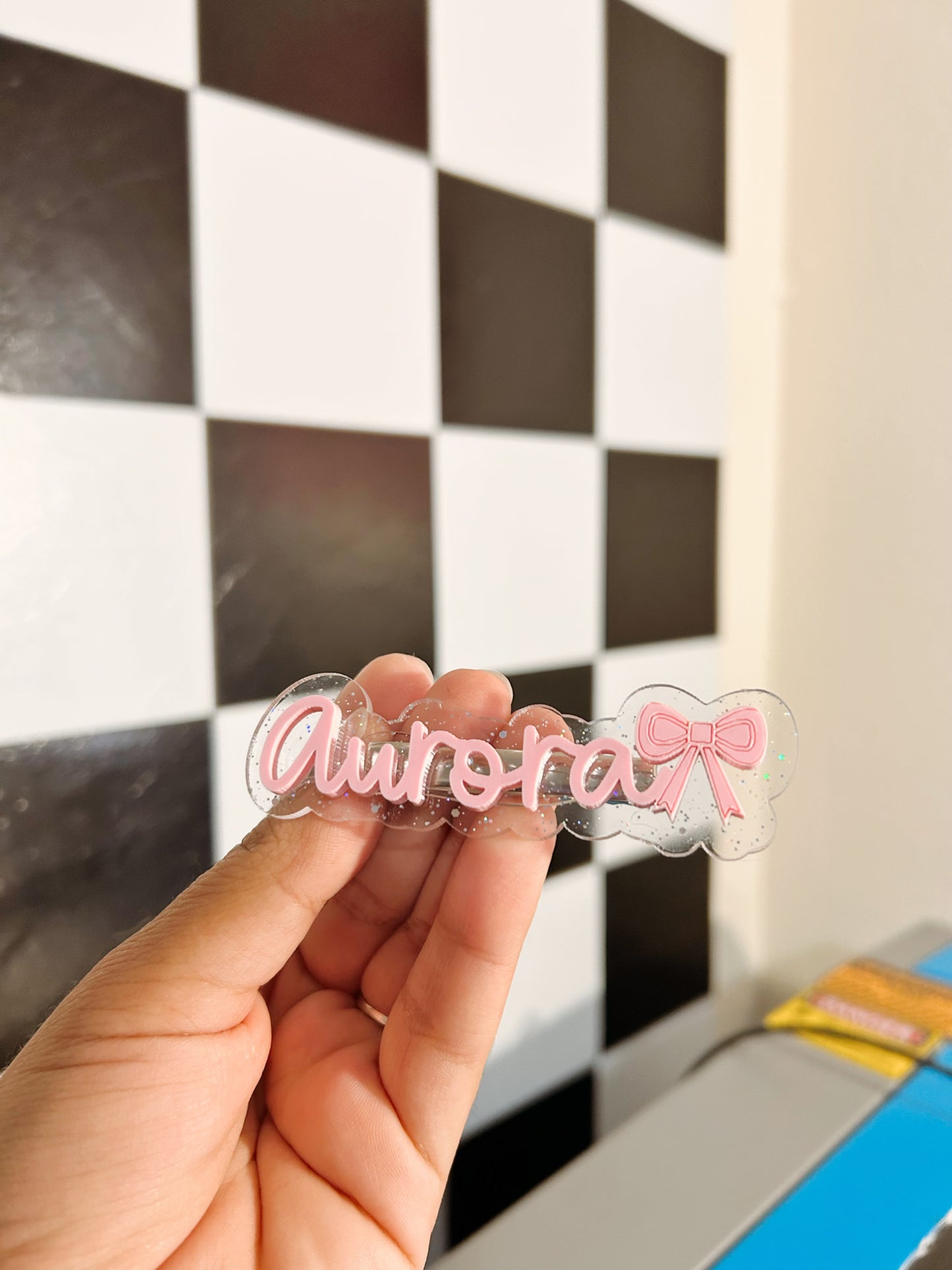 Bow Name Clip