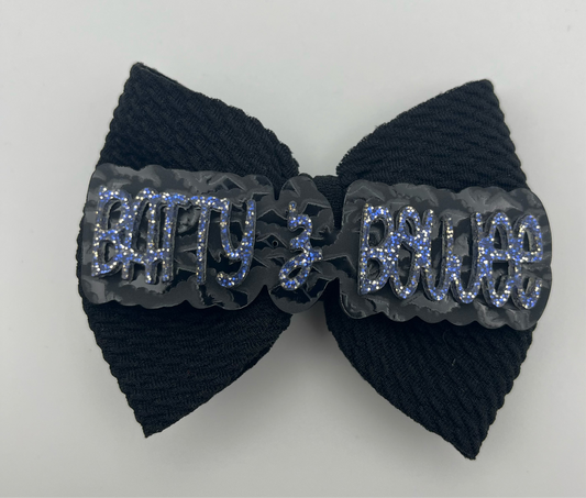 Bats & Blue Glitter