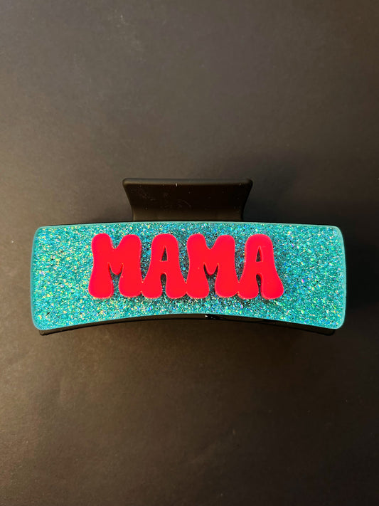 Teal glitter