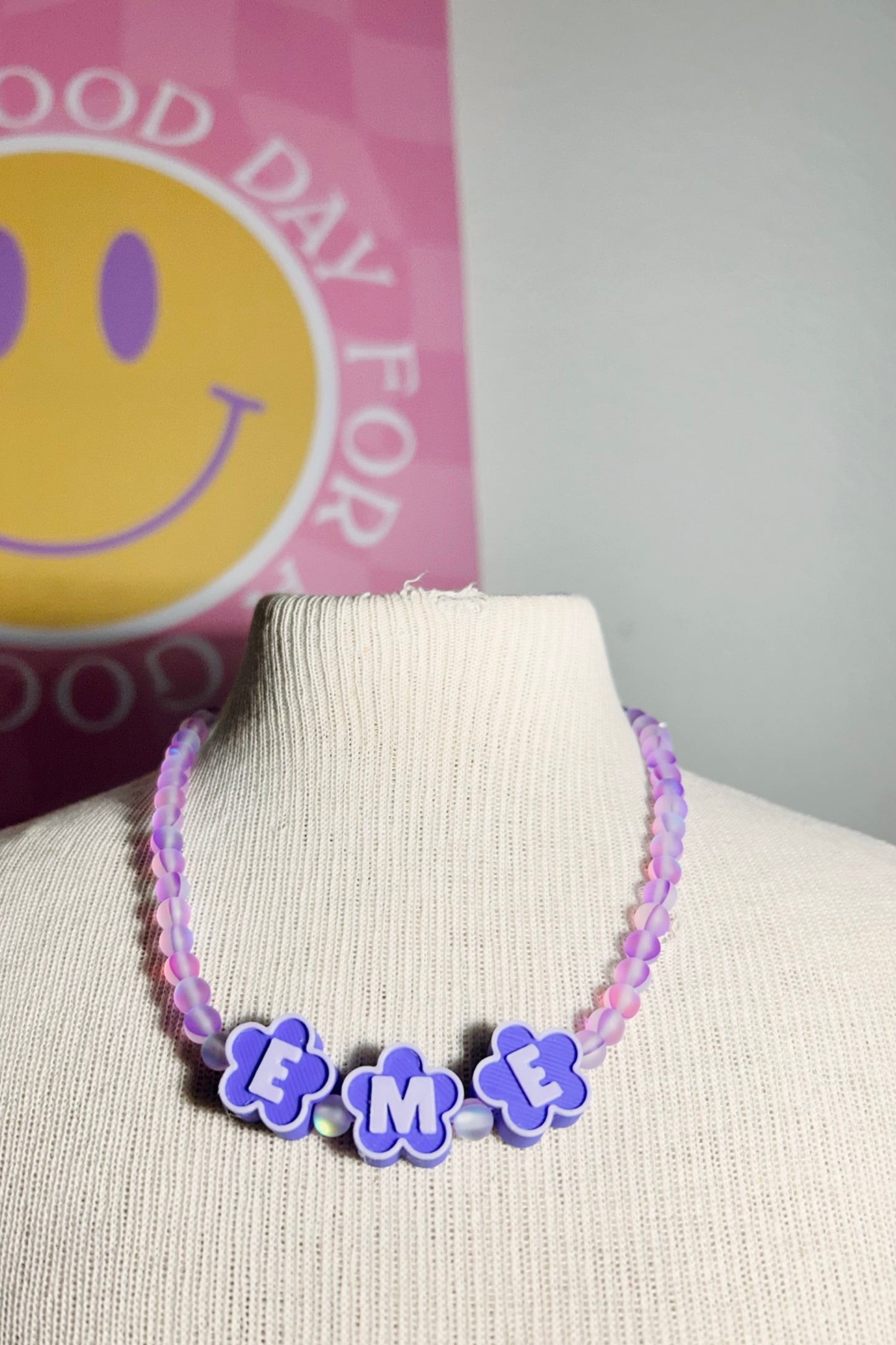 Custom Flower Necklace