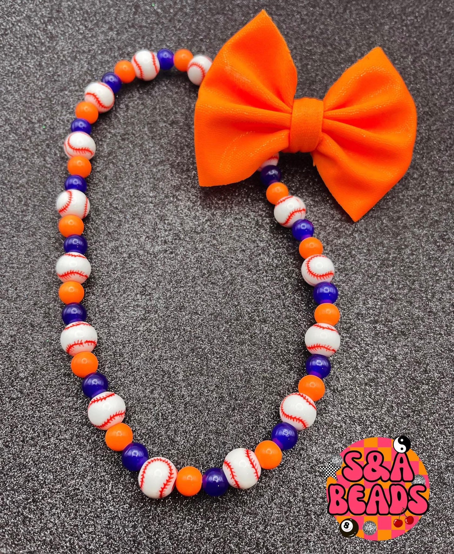 Baseball Necklace