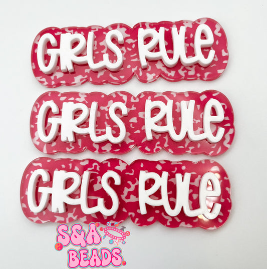 Girls rule