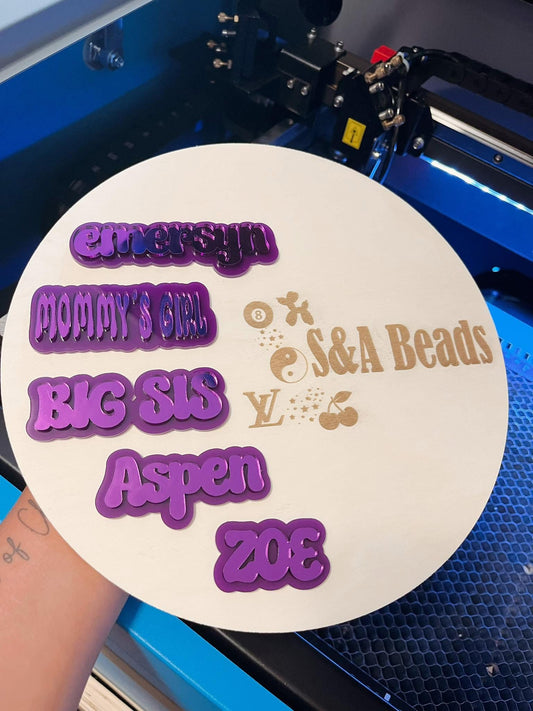 Purple mirror clips