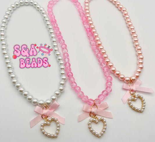 Mystery coquette necklace
