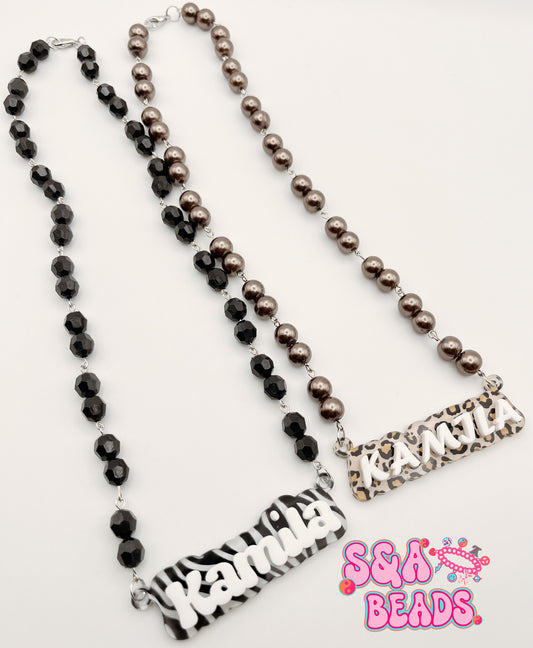 Animal necklaces