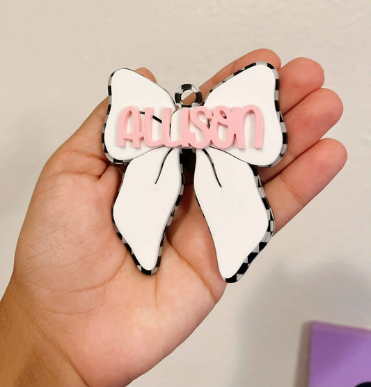 Bow Bag Tag
