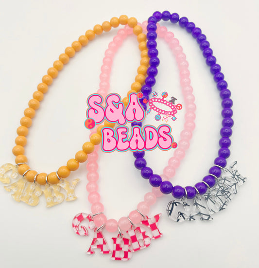 3 Mystery Name Necklaces
