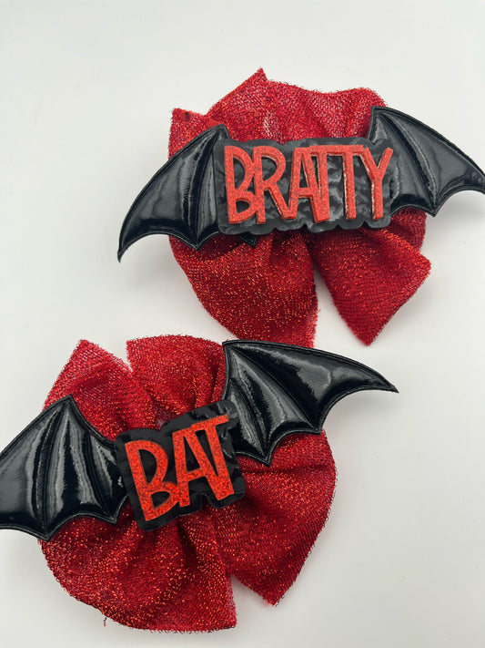 Bats & Red Glitter