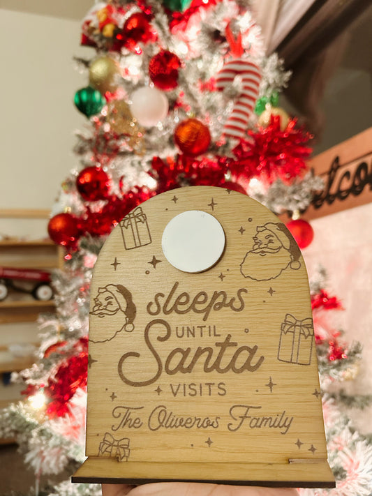 Sleeps until Santa visits